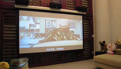 挑高房型视听室