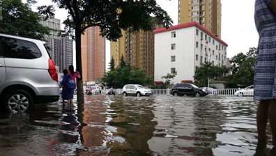 雨过天晴之后的景象……